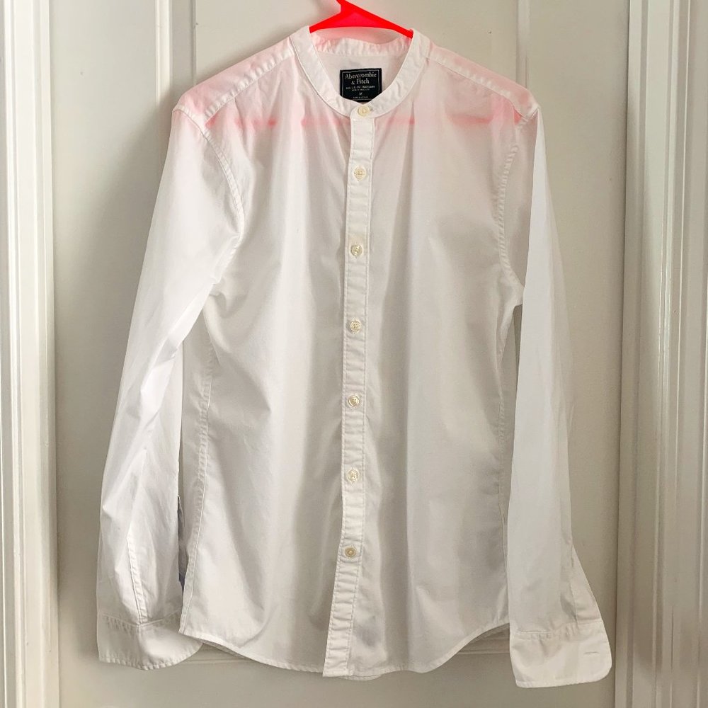 Abercrombie & Fitch Super Slim button-down long sleeve top